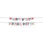 Preview: Piraten Girlande Happy B-day (€1,20/Meter)